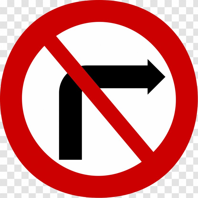 Traffic Sign Regulatory Royalty-free Road - Stock Photography - Turn Right Transparent PNG