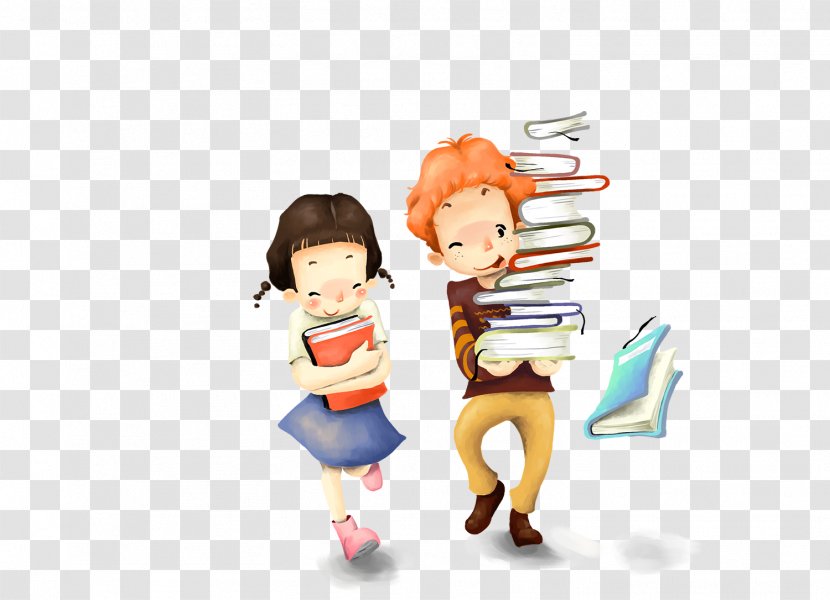 Book Library Reading Child - Toddler - Students Move Books Transparent PNG