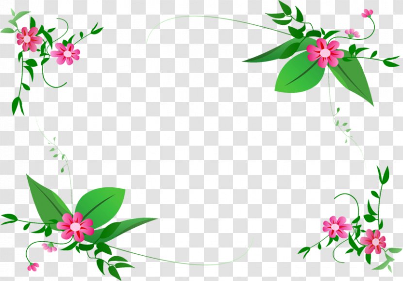 Floral Design Border Flowers Clip Art - Drawing - Flower Transparent PNG