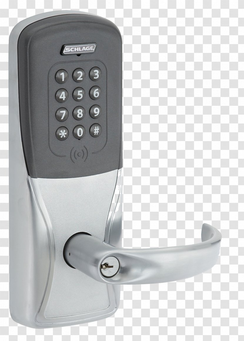 Combination Lock Schlage Keypad Dead Bolt - Hardware Accessory - Door Transparent PNG