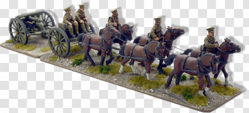 Horse First World War Limbers And Caissons Wagon - Artillery Transparent PNG