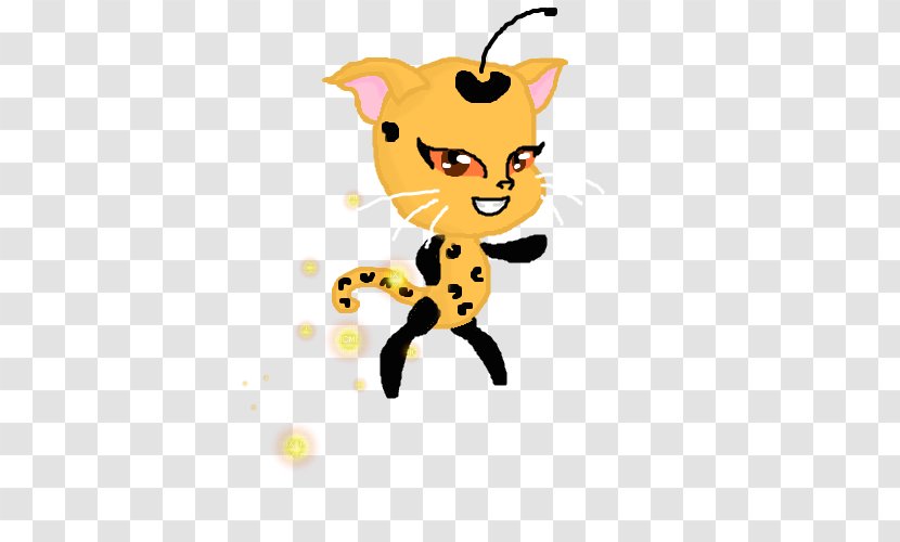 Cat Leopard DeviantArt Artist - Pollinator - Miraculous Ladybug 2d Cristmas Transparent PNG