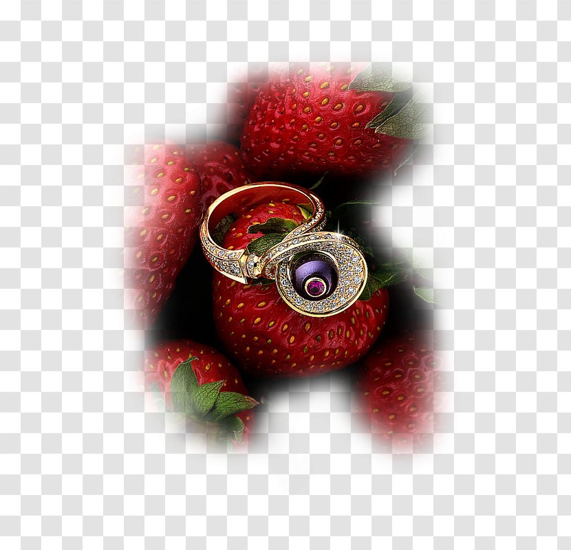 Strawberry Jewellery - Fruit Transparent PNG