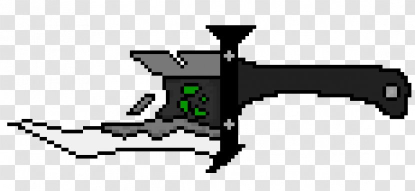 Pixel Art Weapon Sword Riven Blade - Heart Transparent PNG