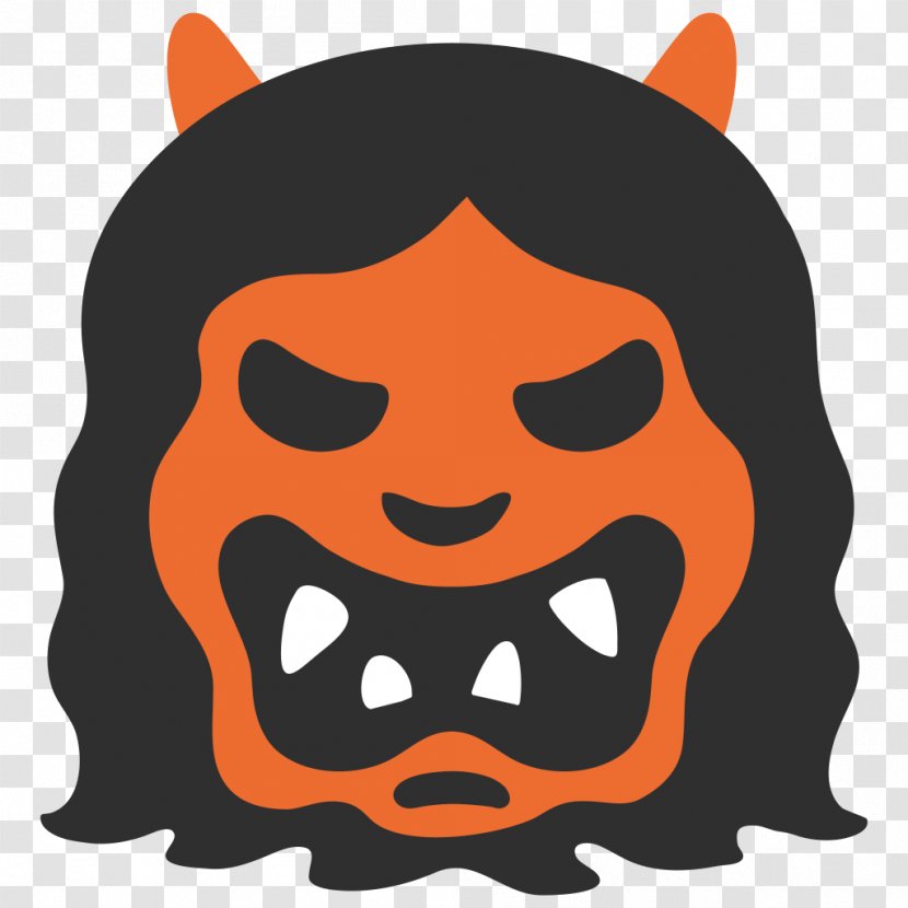 Emojipedia Ogre Noto Fonts Oni - Angry Emoji Transparent PNG
