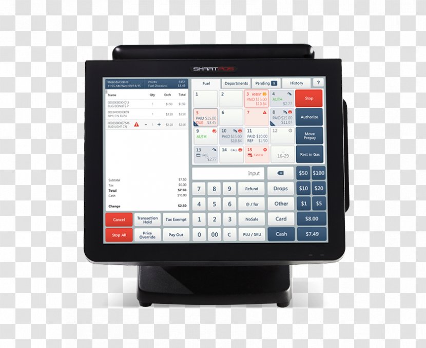 Point Of Sale Retail Display Device Computer Software Sales Transparent PNG