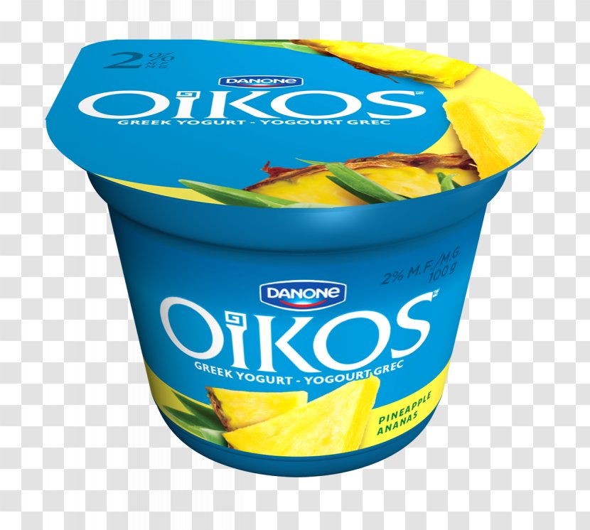 Greek Cuisine Milk Yogurt Yoghurt Flavor - Oikos Transparent PNG