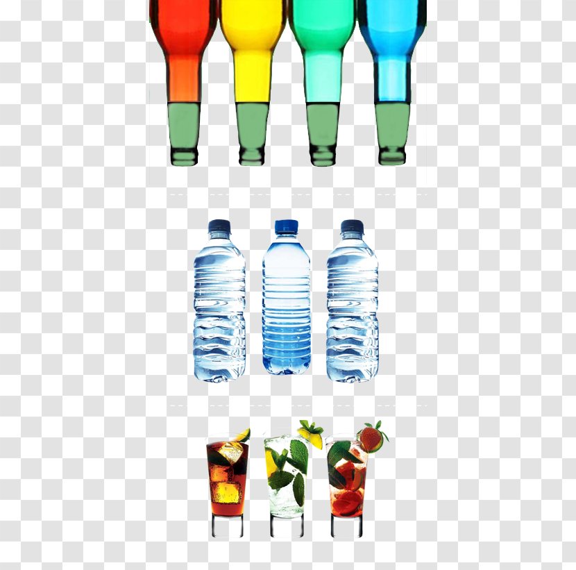 Plastic Bottle Cocktail Product Design - Water - Tamarind Juice Transparent PNG