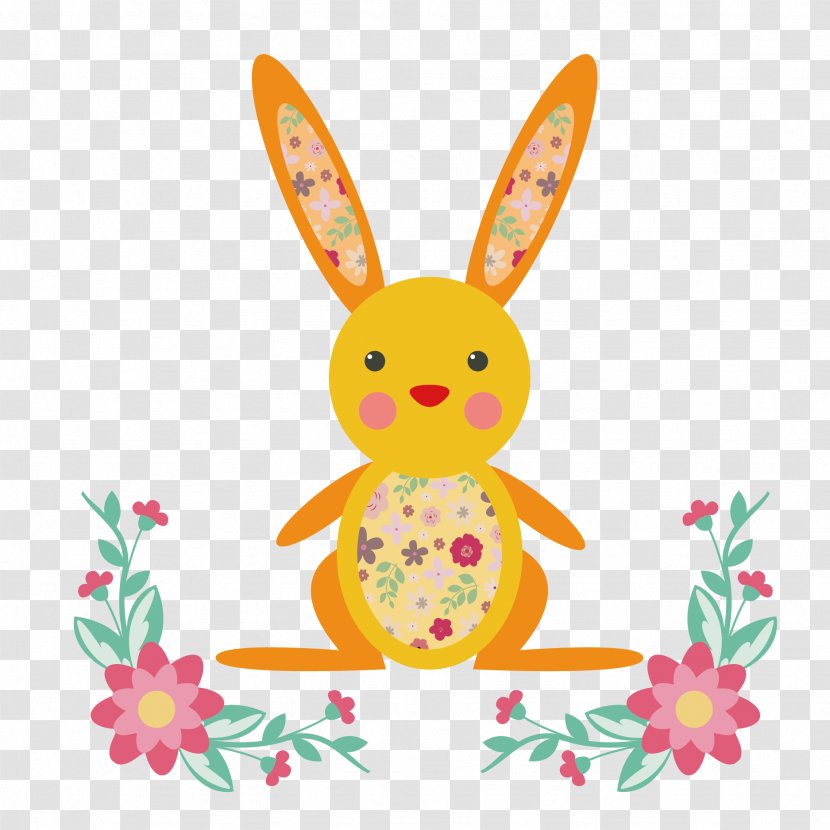 Easter Bunny Rabbit Egg - Scalable Vector Graphics Transparent PNG