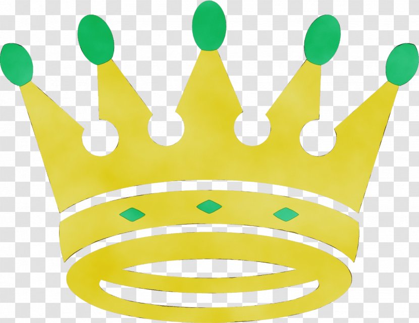King Crown - Paint - Gesture Yellow Transparent PNG