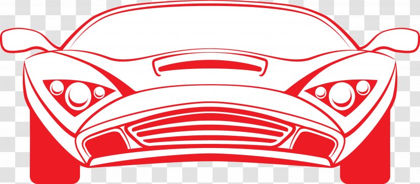 Sports Car Royalty-free - Line Art Transparent PNG