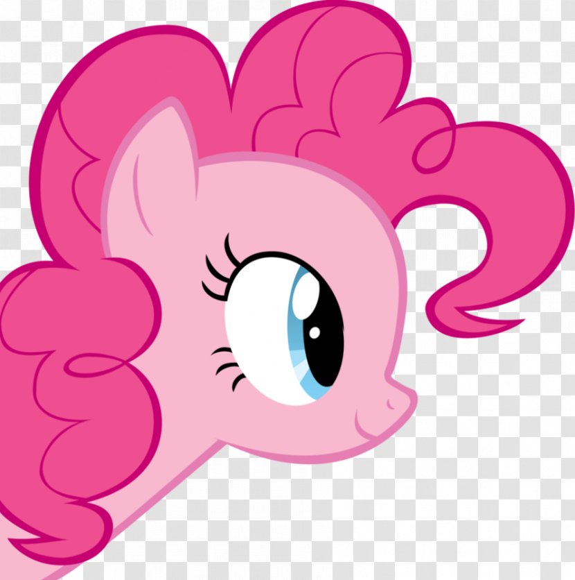 Pinkie Pie Face Hasbro - Tree Transparent PNG