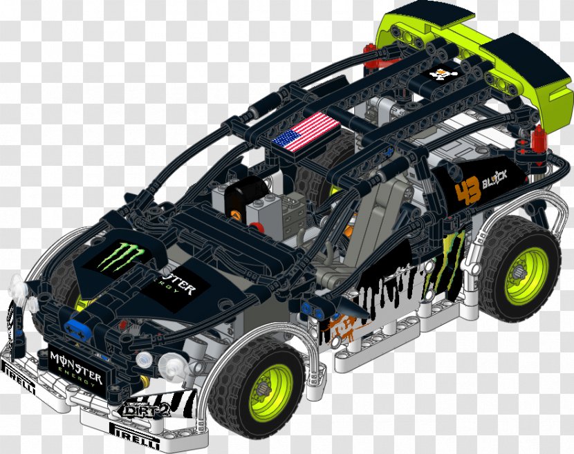 Model Car Ford Fiesta Lego Technic - Automotive Exterior Transparent PNG