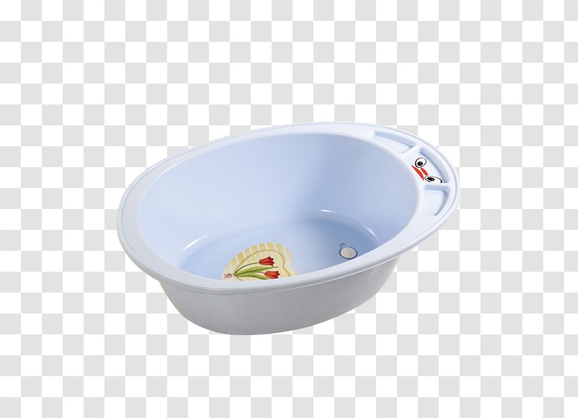 Bathtub Plastic Bathroom Bathing Toilet - Plumbing Fixture - Baby Bath Transparent PNG