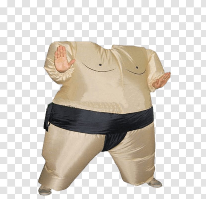 Sumo Inflatable Costume Wrestling Suit Transparent PNG