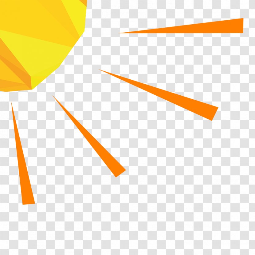 Illustration Of The Sun - Material - Yellow Transparent PNG