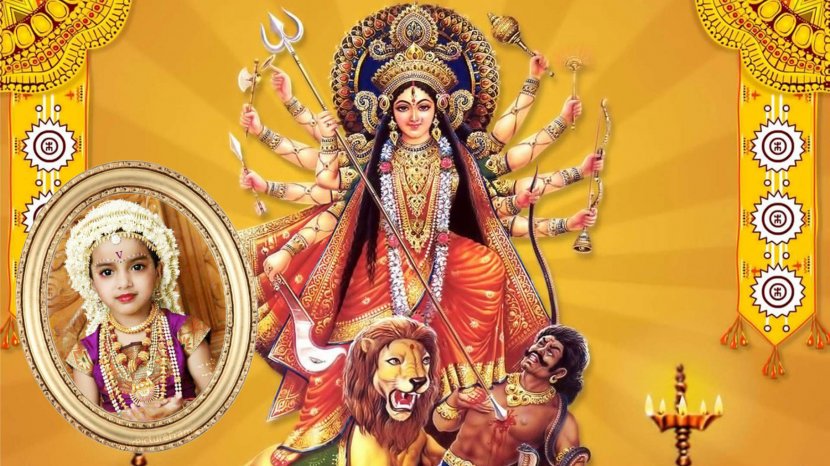 Shiva Durga Puja Kali Parvati - Dussehra Transparent PNG
