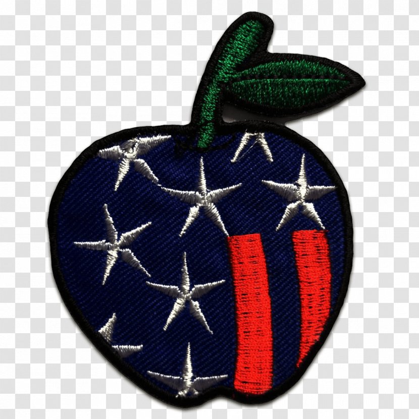Embroidered Patch Embroidery Iron-on Appliqué Apple - Applique - Big Transparent PNG