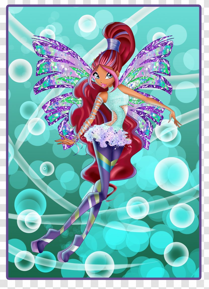 Aisha Bloom Tecna Fairy Sirenix Transparent PNG