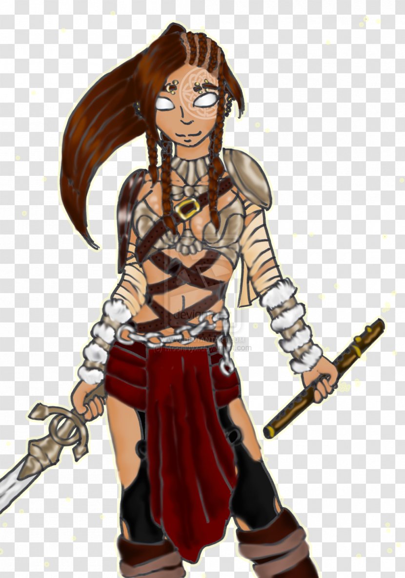 Costume Design The Woman Warrior Weapon Character - Cold Transparent PNG