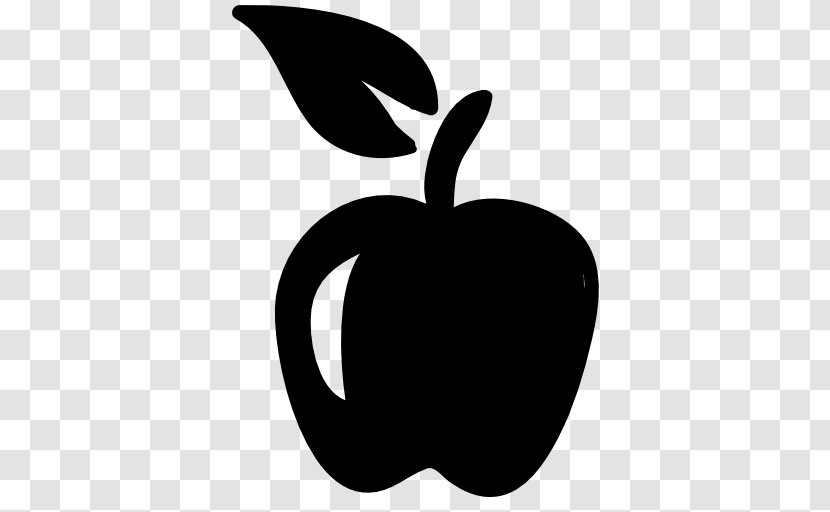 Apple Logo - Leaf - Monochrome Photography Transparent PNG