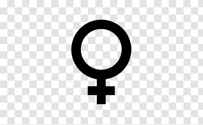 Gender Symbol Female Sign - Flower - Jeans Creative Transparent PNG