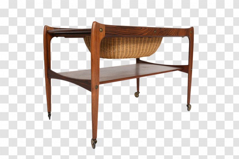 Table Mid-century Modern Danish Furniture - Midcentury - Wicker Transparent PNG