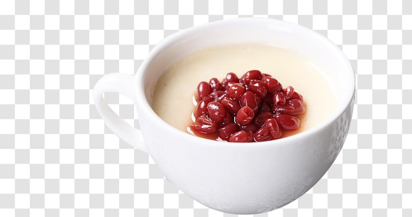 Hong Kong-style Milk Tea Latte Milkshake Coffee - Adzuki Bean - Red Transparent PNG