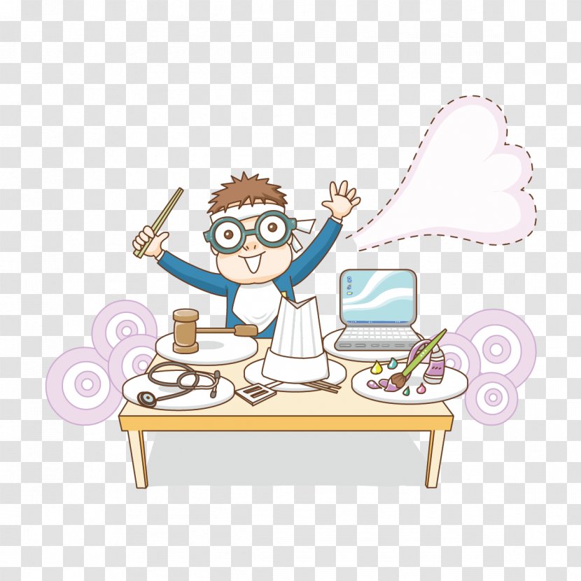 Cartoon Download Illustration - Child - Kitchen Transparent PNG