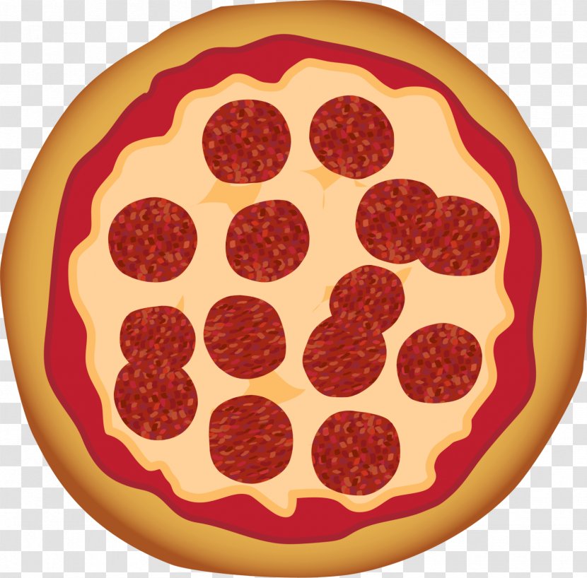 Pizza Salami Pepperoni Cartoon Clip Art - Fruit - Tepid Cliparts Transparent PNG