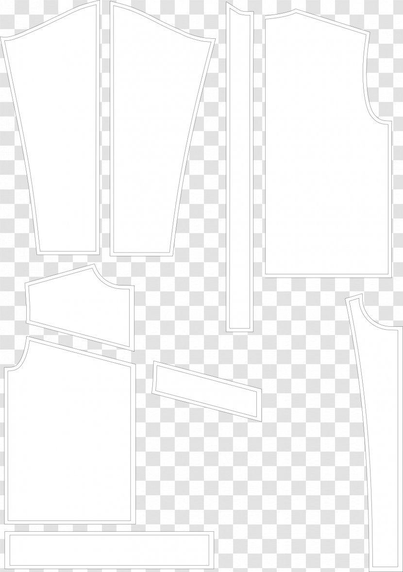 Paper White - Structure - Jacket Transparent PNG