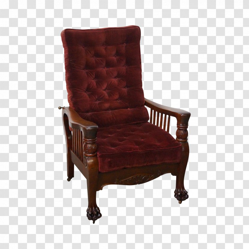 Club Chair Angle - Mahogany Transparent PNG