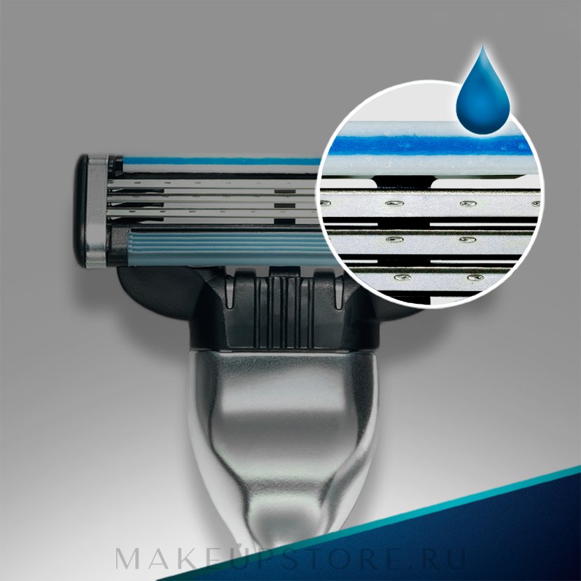 Gillette Mach3 Razor Shaving Knife - Cosmetics Transparent PNG