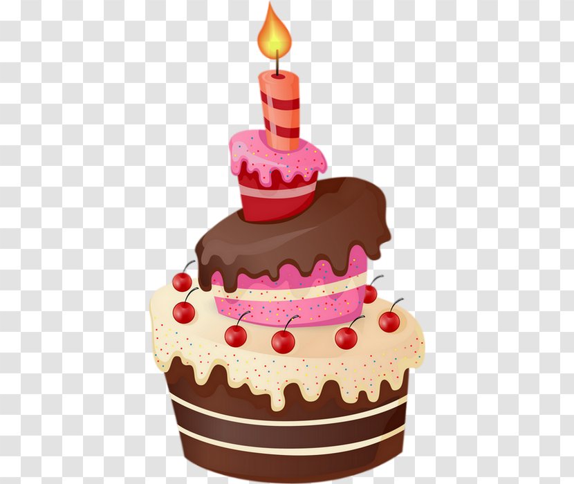 Birthday Cake Cupcake Frosting & Icing Sugar - Happy - Pastel De CumpleaÃ±os Dibujo Transparent PNG