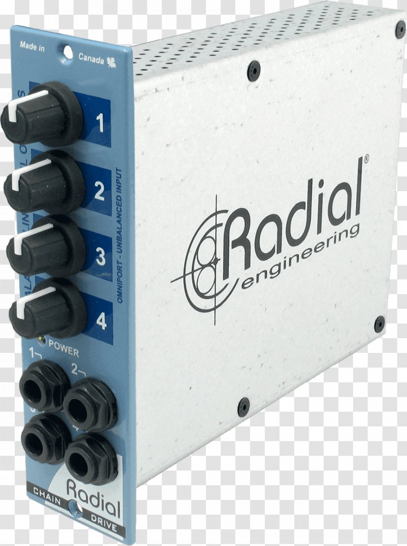 Microphone Effects Processors & Pedals Radial Engineering X-Amp 500 Sound - Chain Drive Transparent PNG