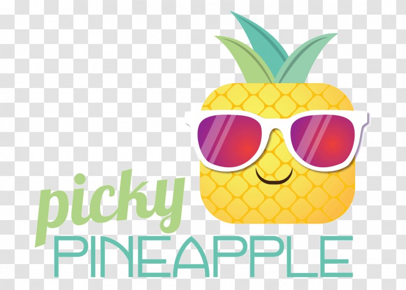 Pineapple Sunglasses Logo Commodity Transparent PNG