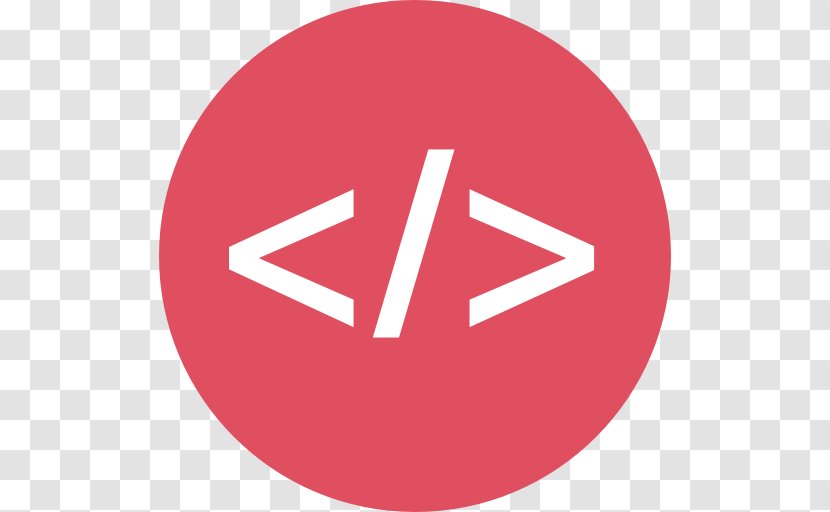Web Development Logo Computer Programming - Red - Design Transparent PNG