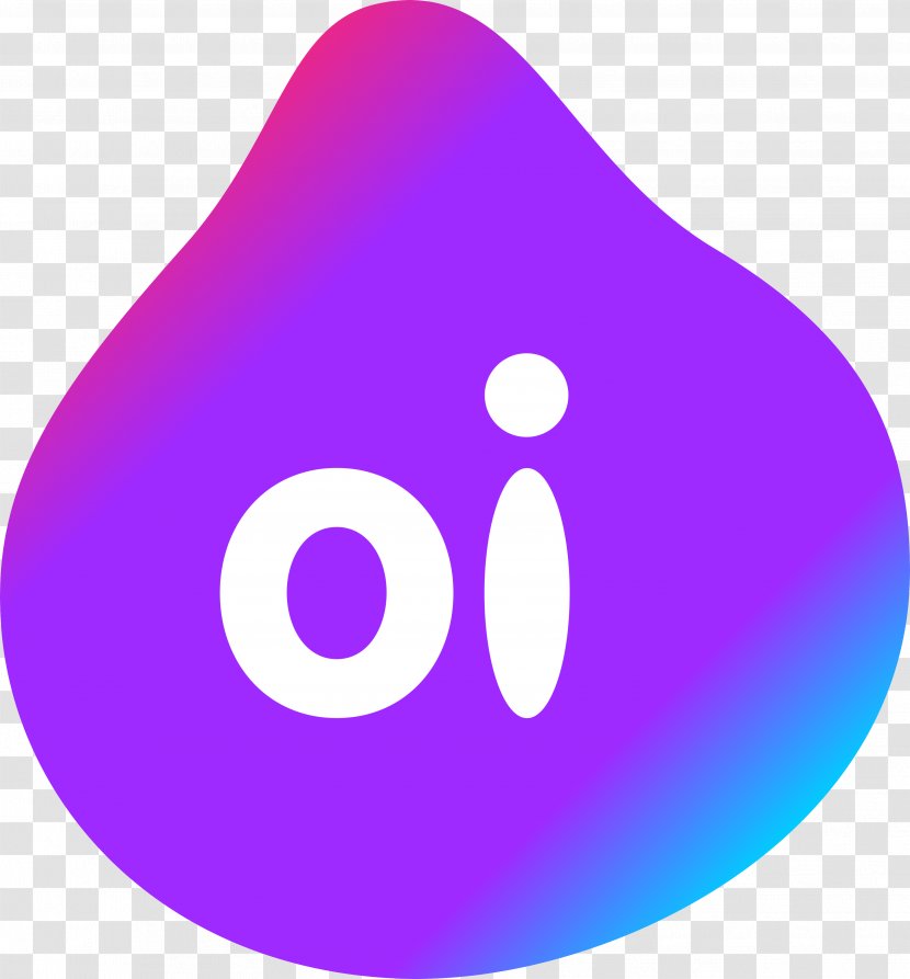 Logo Clip Art Design Oi Product - Telemar Norte Leste Sa - Violet Transparent PNG