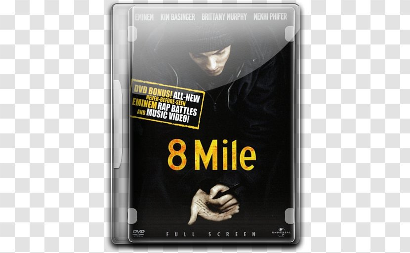 Dvd Technology Brand Font - Film - 8 Mile V3 Transparent PNG