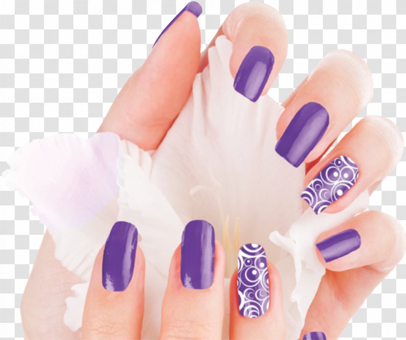 Lovely Nail & Spa Art Gel Nails Manicure - Poster Transparent PNG