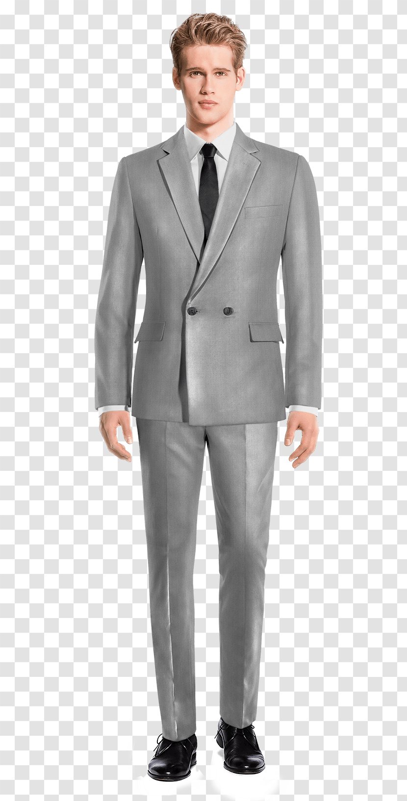 Suit Slim-fit Pants Linen Tuxedo - Chino Cloth Transparent PNG