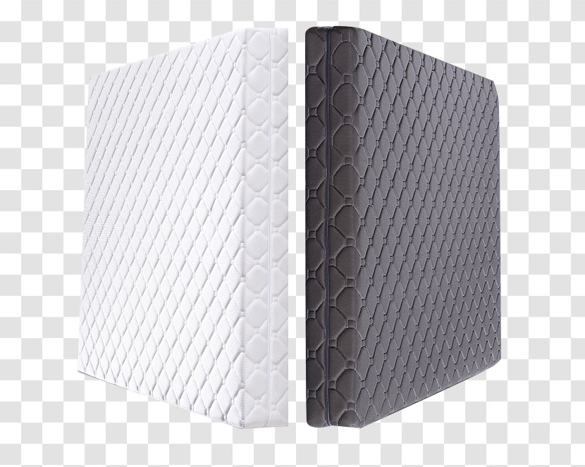 Material Angle Pattern - Square Inc - Black And White Double Color Mattress Transparent PNG