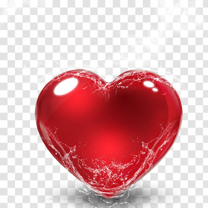 Heart Download Valentines Day - Threedimensional Space Transparent PNG