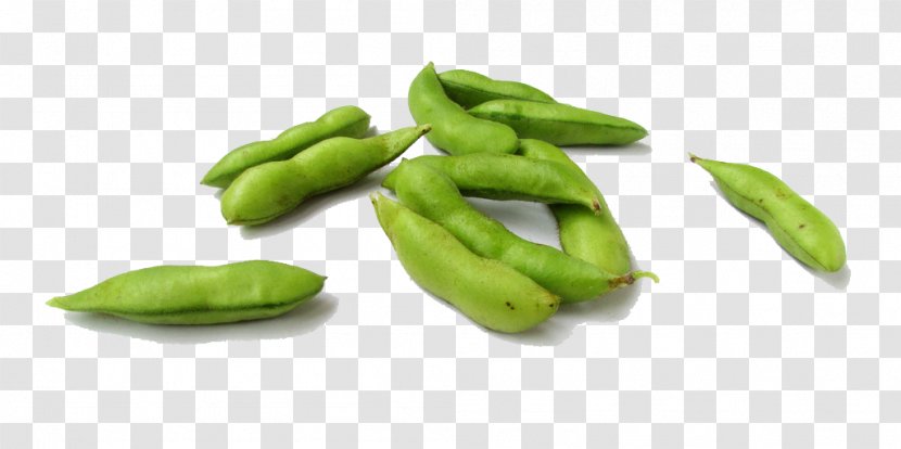 Pea Edamame Vegetarian Cuisine Soybean - Green Peas Transparent PNG