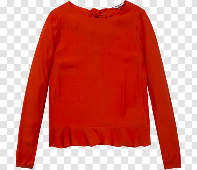 Sleeve T-shirt Blouse Clothing Tommy Hilfiger - Neck Transparent PNG