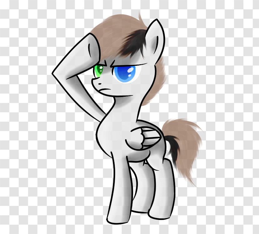 Cat Horse Mammal Pony Eye - Cartoon Transparent PNG