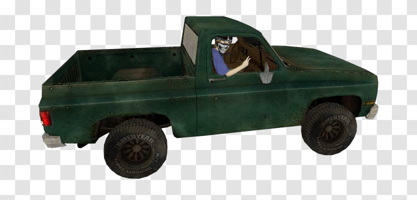 H1Z1 Pickup Truck PlayerUnknown's Battlegrounds Car Sport Utility Vehicle - Bed Part Transparent PNG