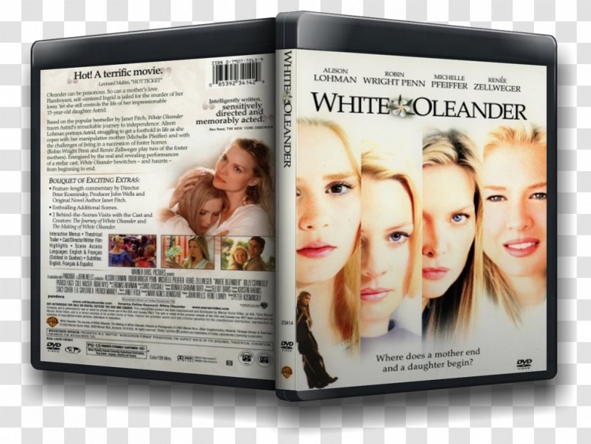White Oleander United States Hair Coloring DVD Warner Home Video - Dvd Transparent PNG