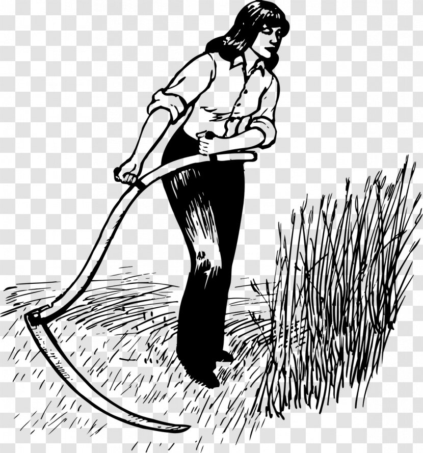 Scythe Woman Clip Art Transparent PNG