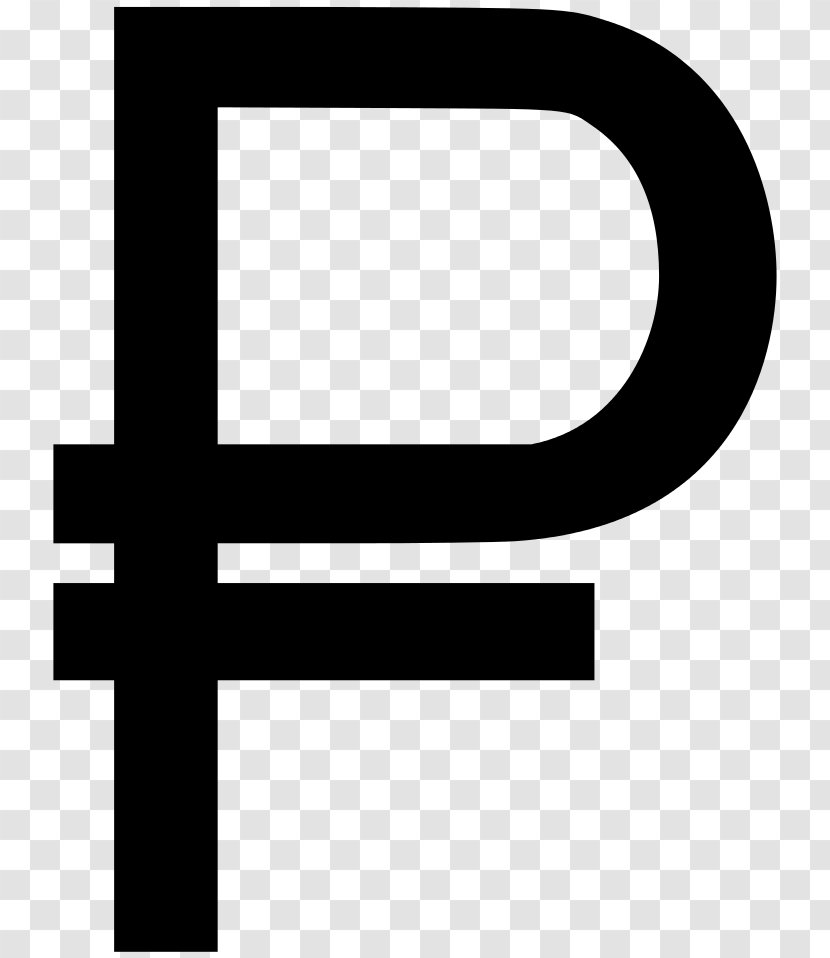 Currency Symbol Russian Ruble Dollar Sign - Russia Transparent PNG